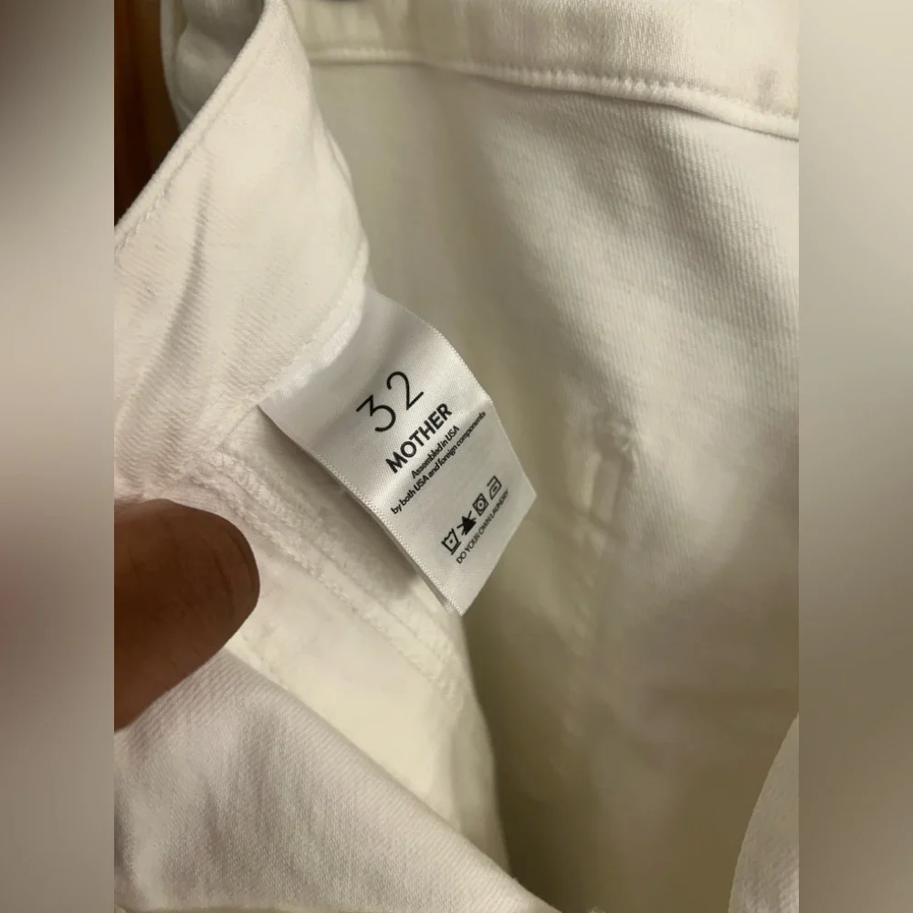 Mother 32 Private Double Pocket Skimp Jeans Fairest of them All Cargo Jeans